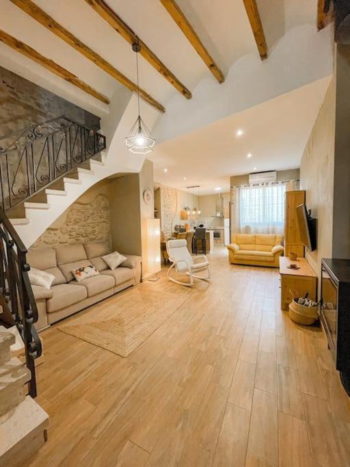 Ca Toni. Agradable Casa Rural Con Chimenea . Beniarjo Extérieur photo